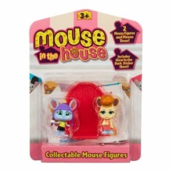 Figures Bandai Mouse in the house 3 Pieces 10 x 14 x 3,5 cm