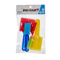 Craft Set Spatula Multicolour (12 Units)