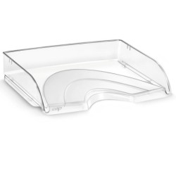 Filing Tray Archivo 2000 Black Transparent 26 x 35 x 7 cm