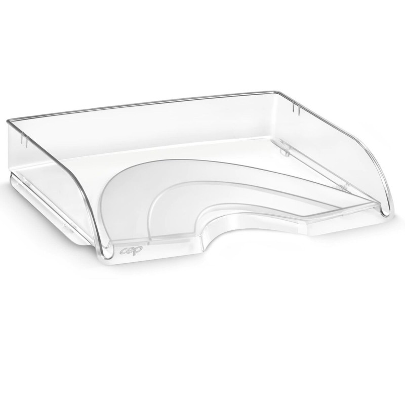 Filing Tray Archivo 2000 Black Transparent 26 x 35 x 7 cm