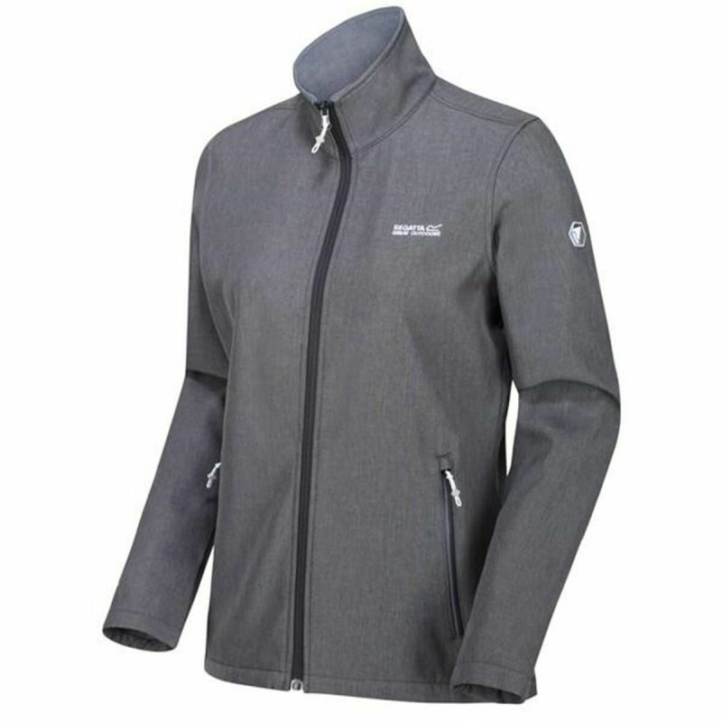 Children's Jacket Regatta Alvarado VII Sealgreymarl  Grey