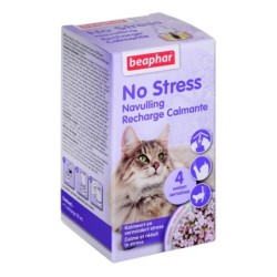 Replacement for Diffuser Beaphar No Stress Calming Refill Cat 30 ml 50 g With pheromones