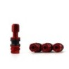 Valve OMP Red Aluminium 4 uds