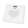 Digital Bathroom Scales Łucznik BS-973 W1 White Tempered glass 150 kg