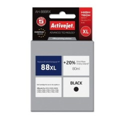 Original Ink Cartridge Activejet AH-88BRX Black