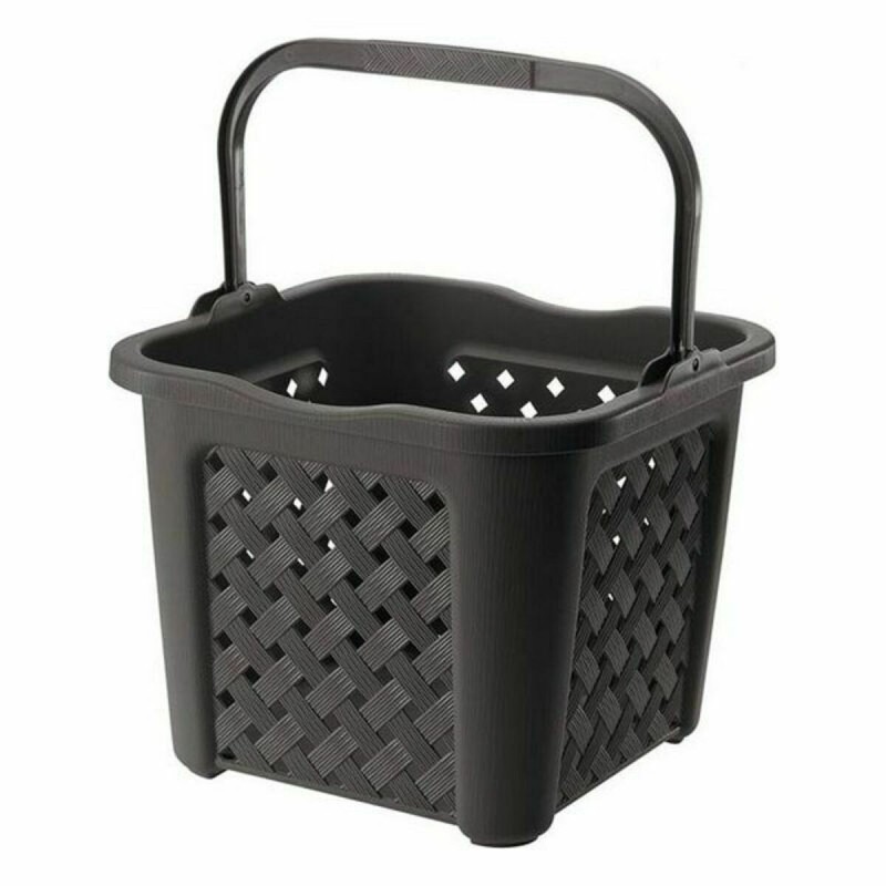 Laundry basket Tontarelli Arianna 25 L Wengue 38 x 38 x 31,5 cm