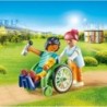 Playset Playmobil City Life Patient in Wheelchair 20 Pieces