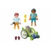 Playset Playmobil City Life Patient in Wheelchair 20 Pieces