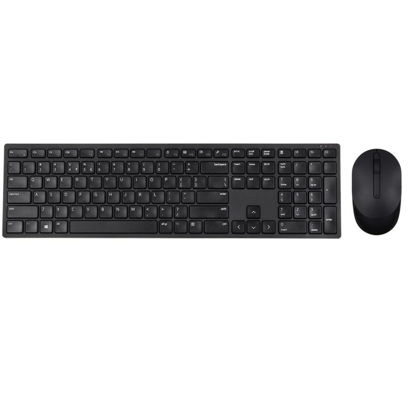 Keyboard and Mouse Dell 580-AJRP Black QWERTY Qwerty US