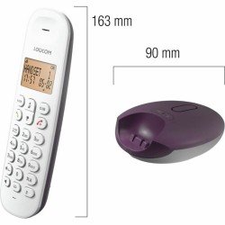 Landline Telephone Logicom DECT ILOA 155T Aubergine