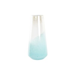 Vase DKD Home Decor Blue Crystal Mediterranean 20 x 20 x 46 cm