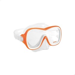 Snorkel Goggles and Tube Intex Wave Rider Orange