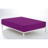 Fitted sheet Alexandra House Living Purple 200 x 200 cm