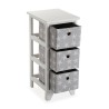 Chest of drawers Versa Stars White Wood 29 x 58 x 23 cm