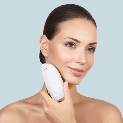 Cleansing Facial Brush Geske SmartAppGuided White 8-in-1