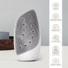 Cleansing Facial Brush Geske SmartAppGuided White 8-in-1