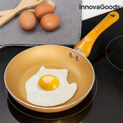 InnovaGoods Gold-Effect Pan Set (5 Pieces)