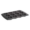 Tartlets tin Pyrex Magic Black 31 x 26 x 4 cm (6 Units)