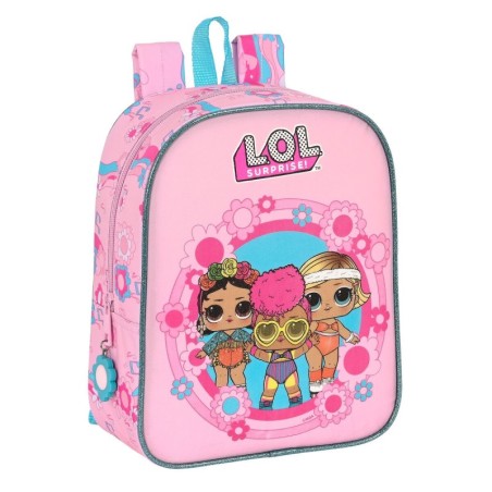 Child bag LOL Surprise! Glow girl Pink (22 x 27 x 10 cm)