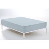 Fitted bottom sheet Alexandra House Living Blue Celeste 180 x 190/200 cm