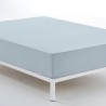 Fitted bottom sheet Alexandra House Living Blue Celeste 180 x 190/200 cm