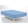 Fitted bottom sheet Alexandra House Living Blue Clear 180 x 190/200 cm