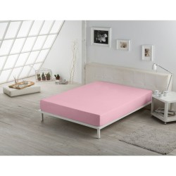 Fitted bottom sheet Alexandra House Living Pink 180 x 190/200 cm