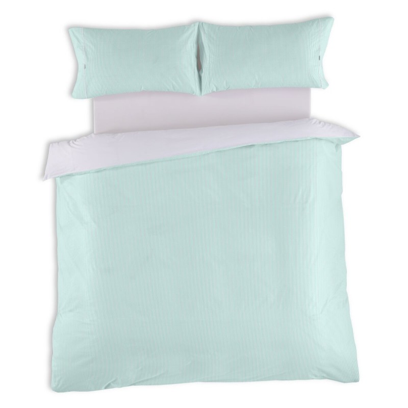 Duvet cover set Alexandra House Living Greta Light Green Super king 3 Pieces