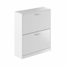 Shoe Rack ABS Melamin 74 x 25 x 87,4 cm White