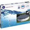 Swimming Pool Cover Gre CIPR451P Polyethylene Ø 4,6 m Black