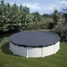 Swimming Pool Cover Gre CIPR451P Polyethylene Ø 4,6 m Black