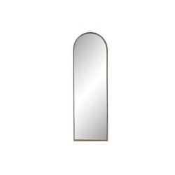 Wall mirror DKD Home Decor Natural Crystal MDF Wood Scandi 45 x 4 x 140 cm