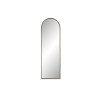 Wall mirror DKD Home Decor Natural Crystal MDF Wood Scandi 45 x 4 x 140 cm