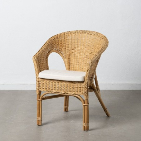 Armchair 57 x 58 x 80 cm Natural Rattan