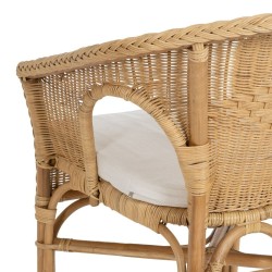 Armchair 57 x 58 x 80 cm Natural Rattan