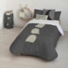 Duvet cover set Kids&Cotton Lorin Big Black 155 x 220 cm