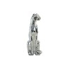 Decorative Figure DKD Home Decor Silver Leopard Resin (30 x 26 x 64.5 cm)