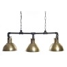 Ceiling Light DKD Home Decor 116 x 29 x 42 cm Black Golden Metal 50 W