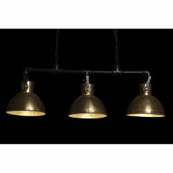 Ceiling Light DKD Home Decor 116 x 29 x 42 cm Black Golden Metal 50 W