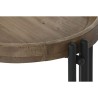 Small Side Table Home ESPRIT Wood Metal 50 x 50 x 60 cm