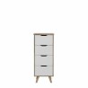 Chest of drawers Vankka Oak 45 x 42 x 108 cm 45 x 108,7 x 42 cm