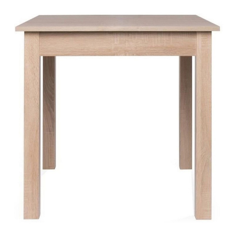 Expandable table Coburg Brown Natural Oak ABS Melamin 80-120 x 80 x 76,5 cm