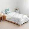 Duvet cover set Kids&Cotton Huali Small Blue 155 x 220 cm