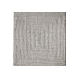 Outdoor rug Quadro Grey