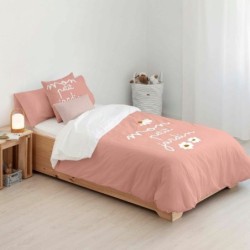 Duvet cover set Kids&Cotton Xalo Big Pink 155 x 220 cm