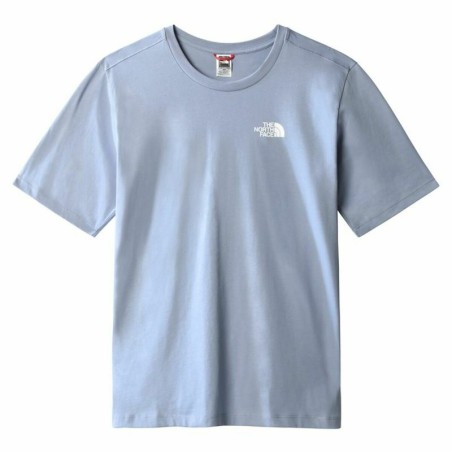 Women’s Short Sleeve T-Shirt The North Face Simple Dome Folk Blue