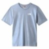 Women’s Short Sleeve T-Shirt The North Face Simple Dome Folk Blue