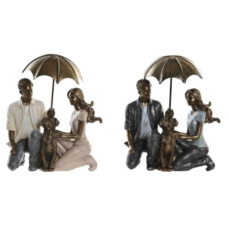 Decorative Figure DKD Home Decor 15,5 x 8,5 x 14,5 cm 15,5 x 8,5 x 19 cm Multicolour Pair (2 Units)