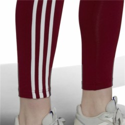 Long Sports Trousers Adidas Loungewear Burgundy Lady