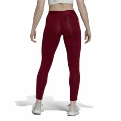 Long Sports Trousers Adidas Loungewear Burgundy Lady